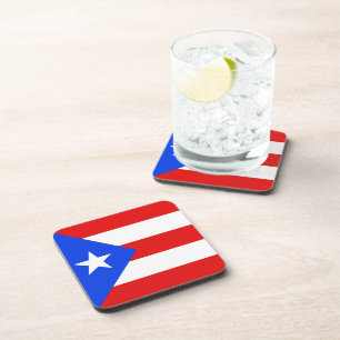 Puerto Rico Flag Coaster