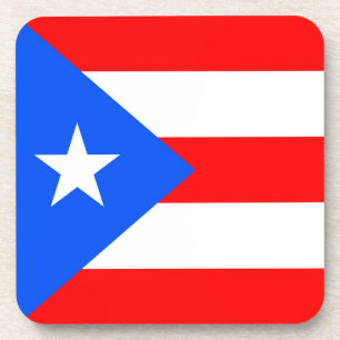 Puerto Rico Flag Coaster