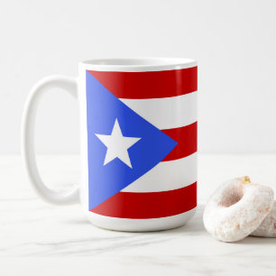 Puerto Rico flag Coffee Mug