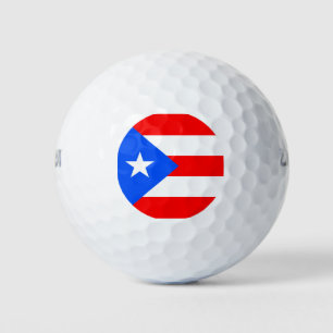 Puerto Rico Flag Golf Balls