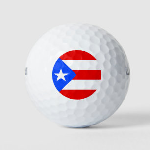 Puerto Rico Flag Golf Balls