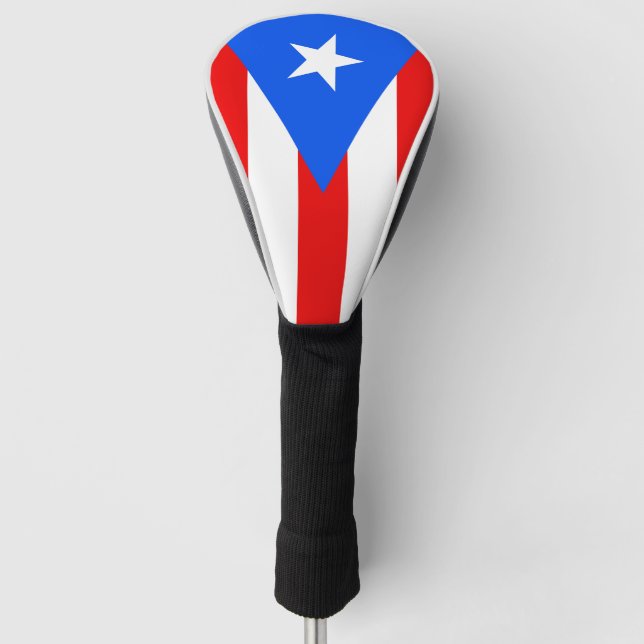 Puerto Rico flag  Golf Head Cover (Front)