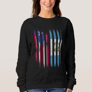 Puerto Rico Flag Guatemala Grown Country Flags Str Sweatshirt