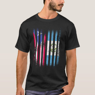 Puerto Rico Flag Guatemala Grown Country Flags Str T-Shirt