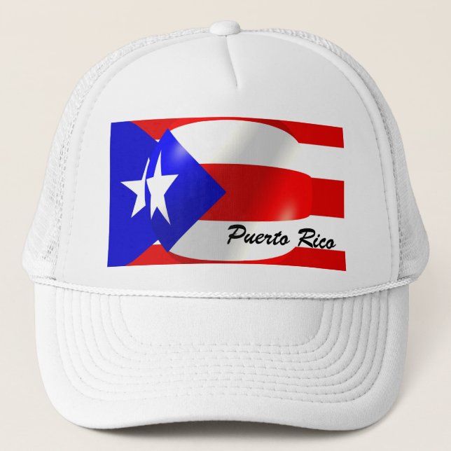 Puerto Rico Flag Hat (Front)