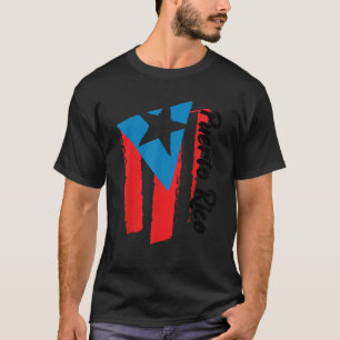 Puerto Rico Flag Hispanic Heritage Month Boricua R T-Shirt