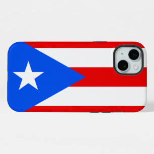 Puerto Rico flag iPhone 15 Plus Case