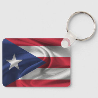 Puerto Rico Flag Keychain