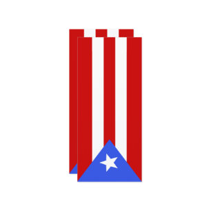Puerto Rico flag Menu