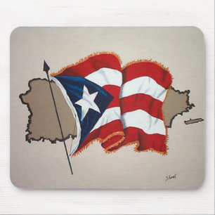 Puerto Rico Flag Mouse Pad! Pad