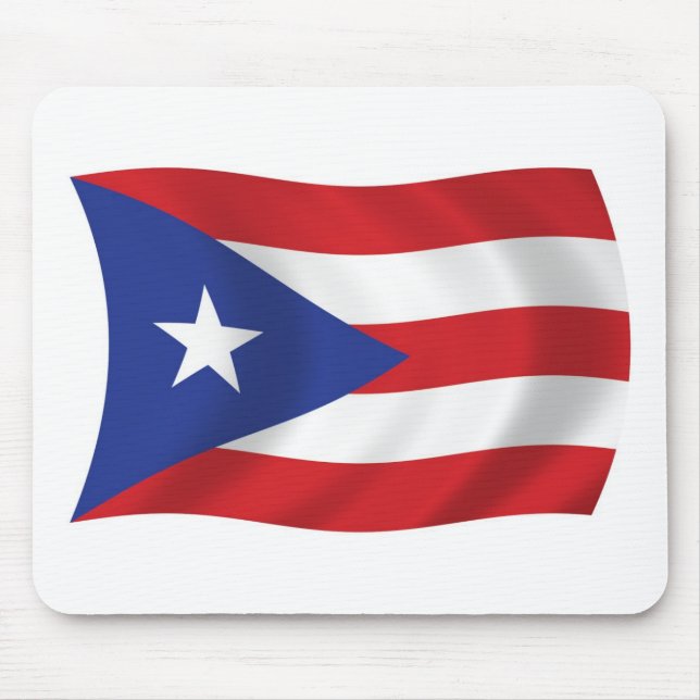 Puerto Rico Flag Mousepad (Front)