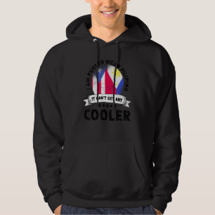 Puerto Rico Flag Philippines Grown Patriot Country Hoodie