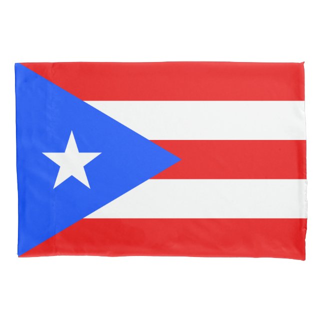 Puerto Rico Flag Pillowcase (Front)