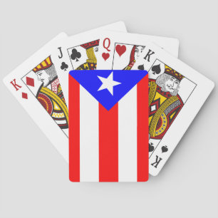 Puerto Rico Flag Playing Cards