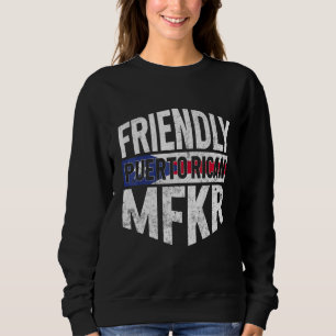 Puerto Rico Flag Proud Puerto Ricans Men & Women Sweatshirt