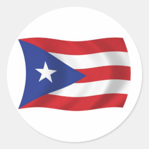 Puerto Rico Flag Sticker