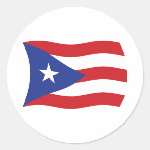 Puerto Rico Flag Sticker