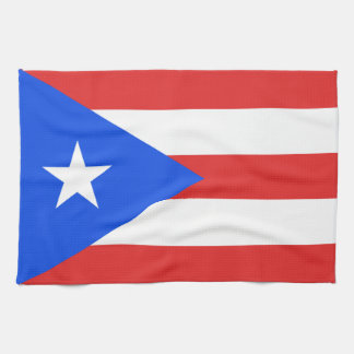 Puerto Rico Flag Tea Towel