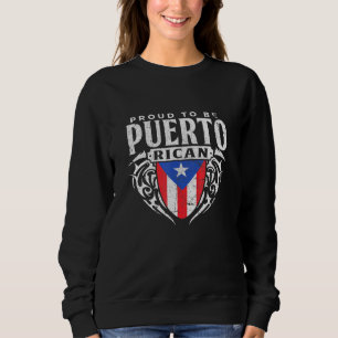 Puerto Rico Flag Tee Proud To Be Puerto Rican Souv
