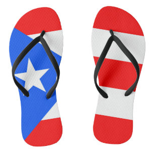 Puerto Rico Flag Thongs