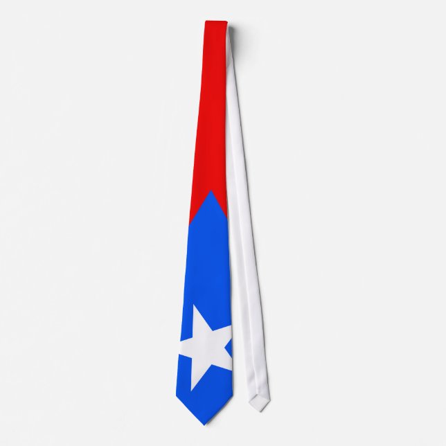 Puerto Rico Flag Tie (Front)