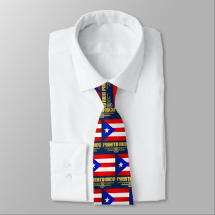 Puerto Rico Flag Tie