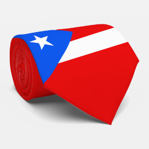 Puerto Rico Flag Tie