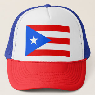 Puerto Rico flag Trucker Hat