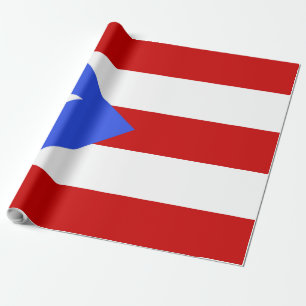 Puerto Rico flag Wrapping Paper