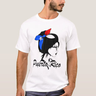Puerto Rico Girl Puerto Rican Mujer Puertoriqueña T-Shirt