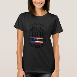 Puerto Rico Graphic Women Men Kids Puerto Rican 3 T-Shirt