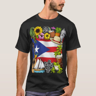 Puerto Rico Heritage T-Shirt