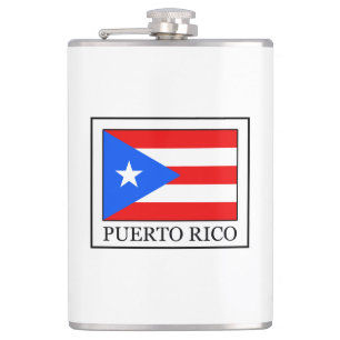 Puerto Rico Hip Flask
