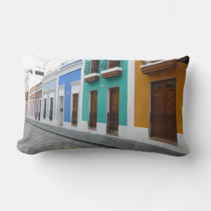 Puerto Rico Houses in Old San Juan Pillow