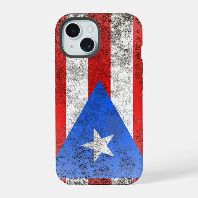 Puerto Rico iPhone 15 Case (Back)