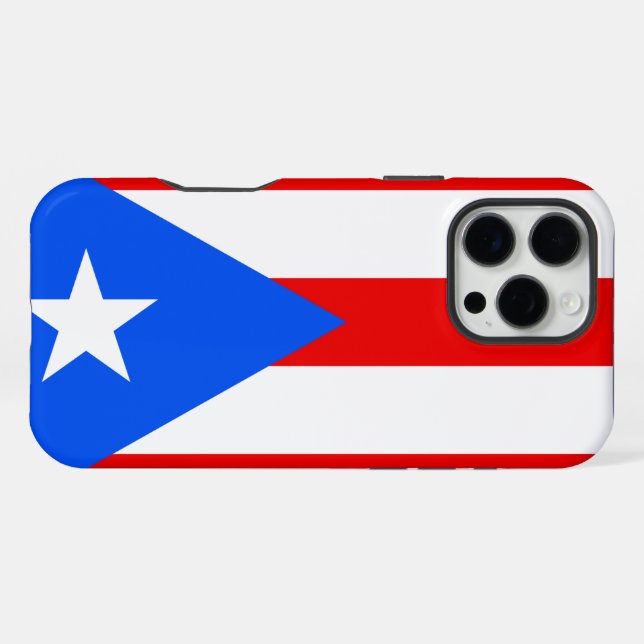Puerto Rico iPhone Case (Back Horizontal)