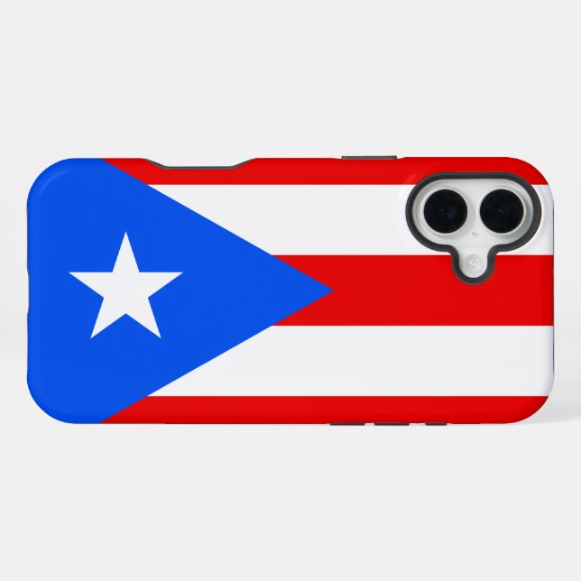 Puerto Rico iPhone Case (Back Horizontal)