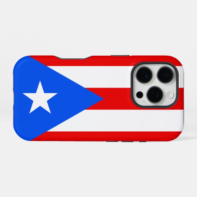 Puerto Rico iPhone Case (Back Horizontal)