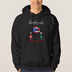 Puerto Rico Is Calling Hoodie
