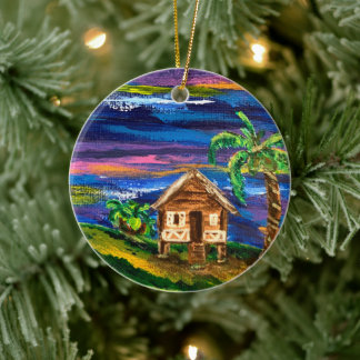 Puerto Rico jibaro house ornament