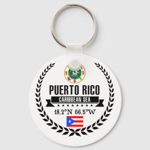 Puerto Rico Key Ring