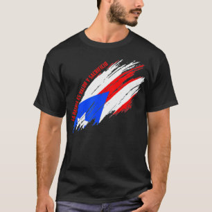 Puerto Rico La Patria es Valour y Sacrificio  T-Shirt