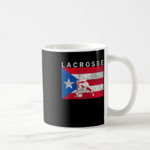 Puerto Rico Lacrosse Boricua Lax Goalie Coffee Mug