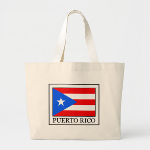 Puerto Rico Large Tote Bag