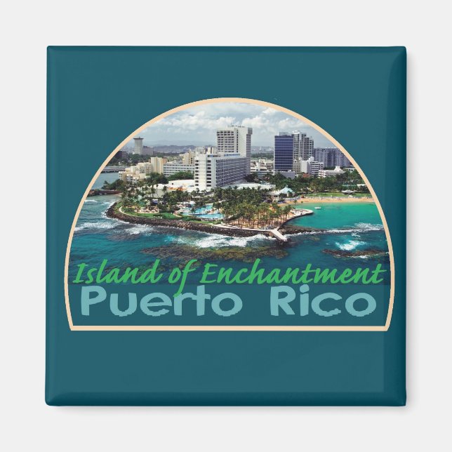 PUERTO RICO Magnet (Front)