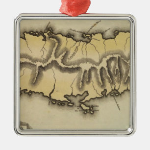 Puerto Rico Metal Tree Decoration