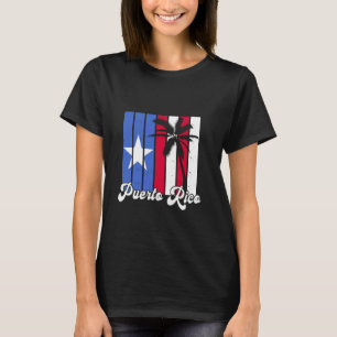 Puerto Rico Palms Proud Flag Boricua Puerto Rican T-Shirt