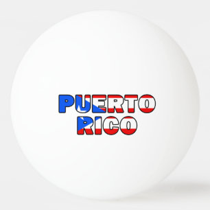 Puerto Rico Ping Pong Ball