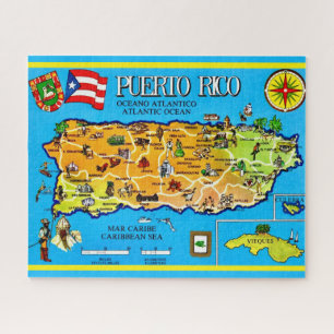 Puerto rico Postcard 16x20 Jigsaw Puzzle