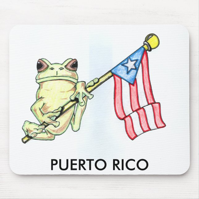 PUERTO RICO PRIDE MOUSE PAD (Front)
